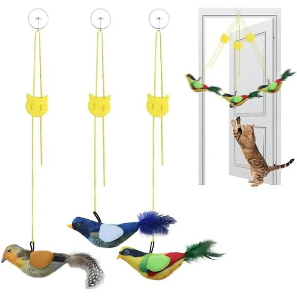 Interactive Cat Toys Bird Realistic Cat Interactive Toys for Indoor